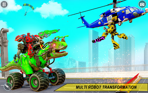 Dino Robot Transformer Games Screen 2