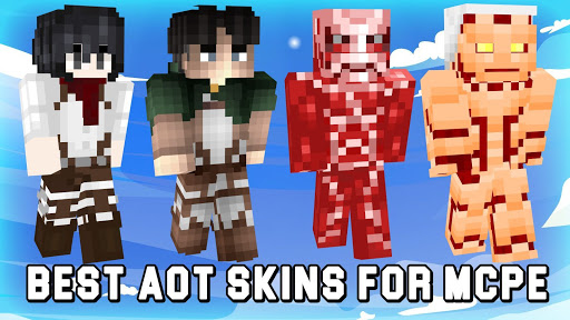 AOT Mod in MCPE  Attack of Titans Skins