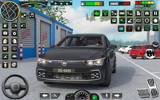 Android application City Car Driving - Car Games screenshort