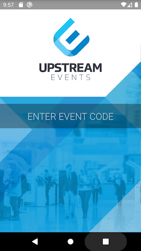 Upstream Events Portal Screen 2