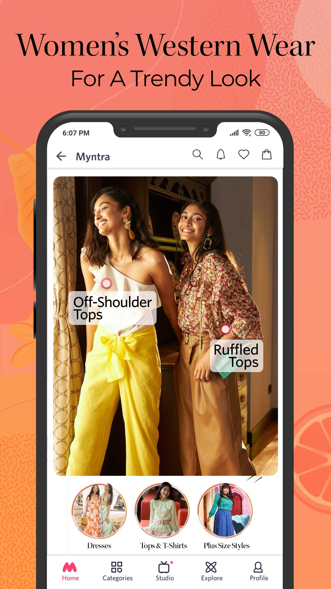 Myntra Online Shopping App - Shop Fashion & More 