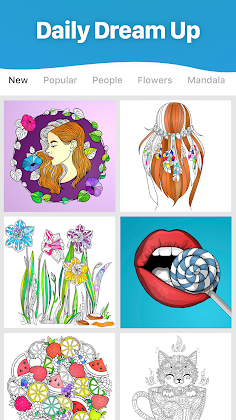 Jolly Paint: Coloring Book - Screenshot 3