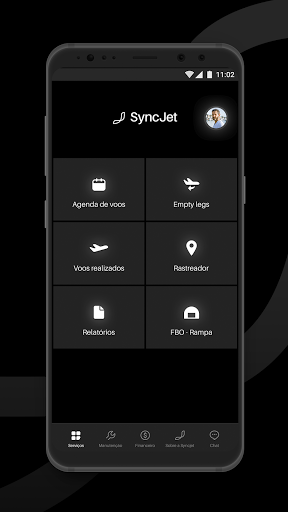 Android application SyncJet screenshort