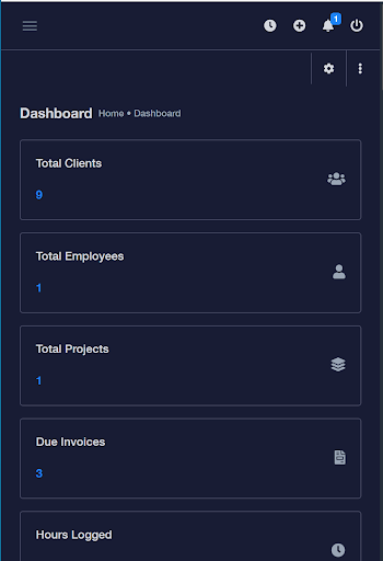 Busuh Business Manager Screen 2