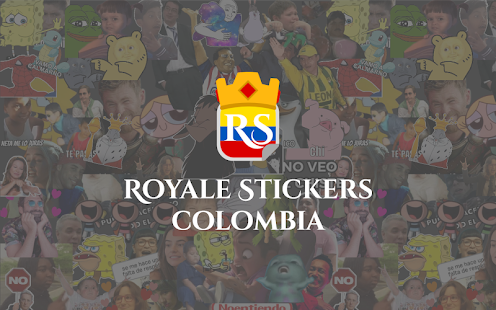 Royale Stickers Colombia - Stickers para WhatsApp Screenshot