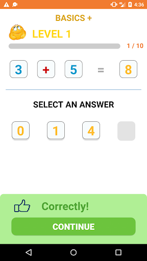 ARITHMETICS Screen 3
