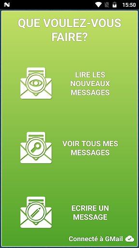 Aperçu de l'application