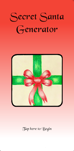 Android application Secret Santa Generator screenshort