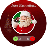 Santa claus calling icon