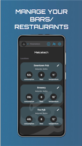 Android application Maicatech screenshort
