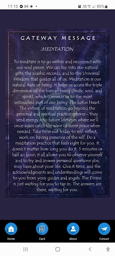 Card Of The Day - Oracle Cards