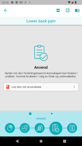 Android application EBP Steps screenshort