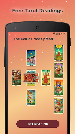 Android application Tarot Eagle screenshort