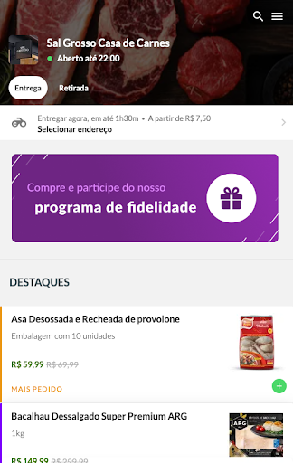 Android application Sal Grosso screenshort
