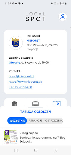 Android application Localspot screenshort