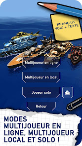 Bataille Navale - Touché-coulé screenshots apk mod 2