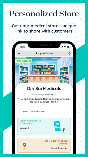 Android application Easocare for Pharmacy screenshort