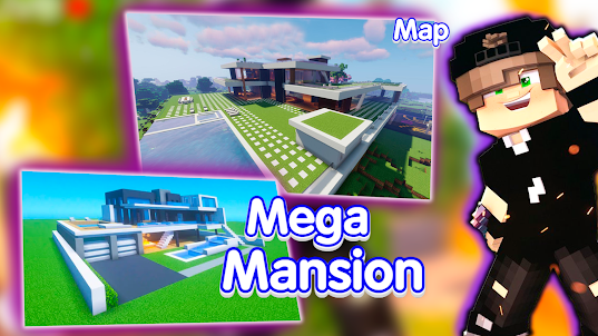 Modern Mansion: Minecraft Maps