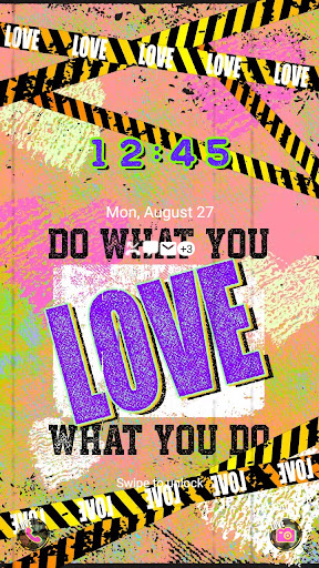 LOVE what you do - Wallpaper Screen 2