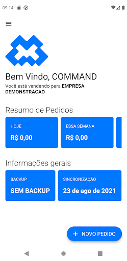 CS Pedidos Screen 2