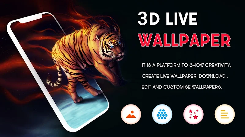 Live Wallpaper - 3D Live Touch - Latest version for Android - Download APK