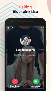 Lisa Blackpink 가짜 채팅 및 VC