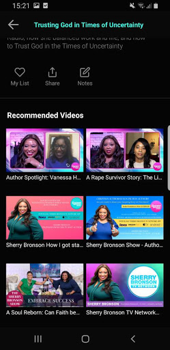 SHERRY BRONSON TV NETWORK Screen 2