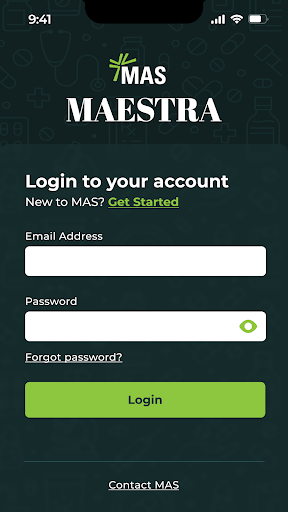 Android application MAESTRA screenshort