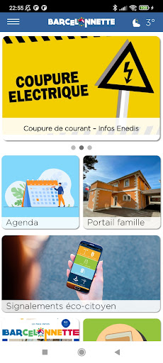 Android application Ville de Barcelonnette screenshort