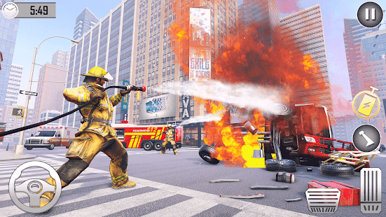 Firefighter Games : fire truck games 1.1 Screenshots 15