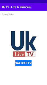 Screenshot 1 Uk TV - Live Tv channels android