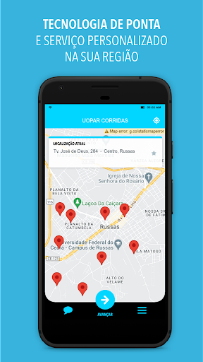Android application UOPAR CORRIDAS screenshort