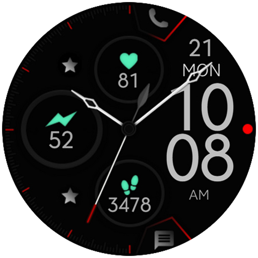 Minimal Black v3 Watch Face logo