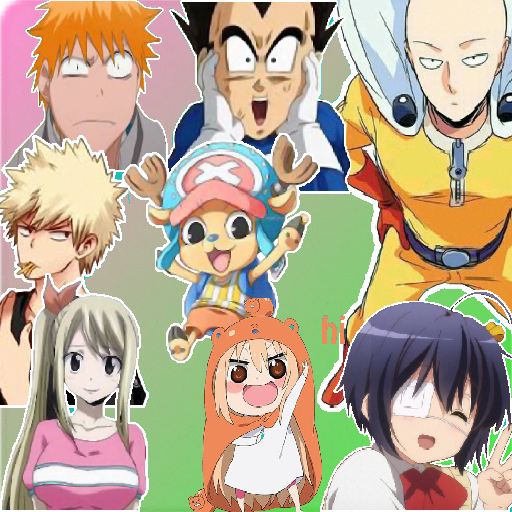 Cute Anime wastickers logo