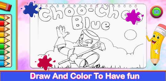Choo-Choo Charle Coloring Book