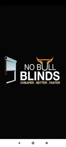 Android application No Bull Blinds - Installer screenshort
