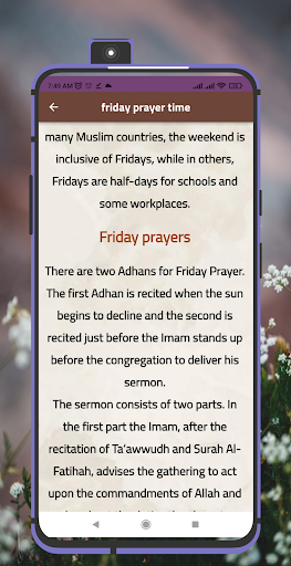 islamic prayer times Screen 2