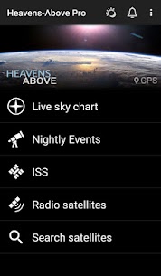 Heavens-Above Pro 1.73 Apk 1