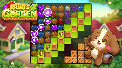 Fruits Garden : Jeu de puzzle d'association APK MOD – ressources Illimitées (Astuce) screenshots hack proof 2