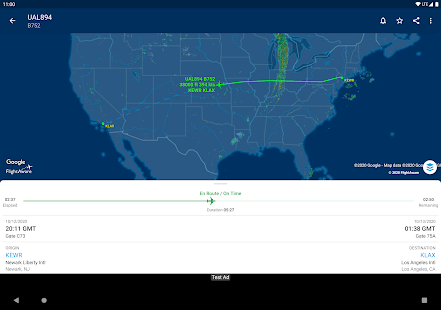FlightAware Suivi de vols Capture d'écran