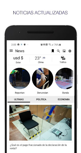 Android application Noticias de Madrid screenshort