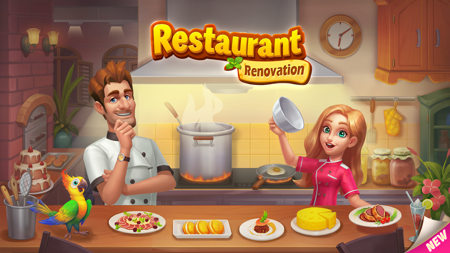 Restaurant Renovation (free shopping)