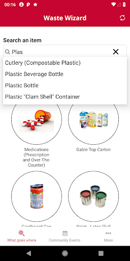 Android application NFN Waste and Recycling screenshort