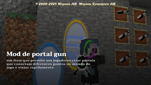 Visualização do aplicativo