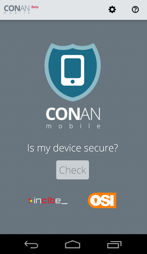 Android application CONAN mobile screenshort