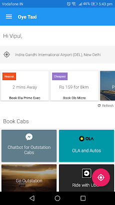 Oye Taxi - Book cheapest cabs in Indiaのおすすめ画像1
