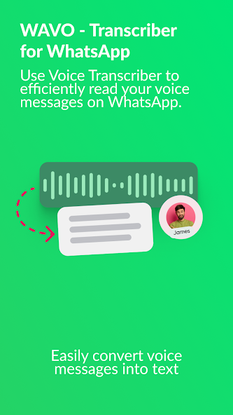 WAVO: Transcriber for WhatsApp 1.6 APK + Mod (Unlimited money) إلى عن على ذكري المظهر