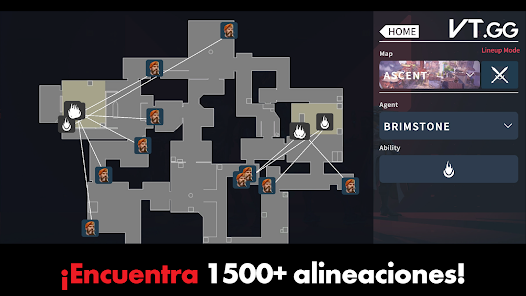 Screenshot 1 VT.GG Valorant Strategy & Maps android