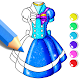Dress Coloring Book For Girls دانلود در ویندوز