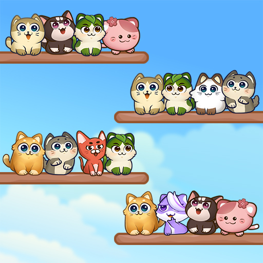 Cat Sort Puzzle: Cute Pet Game विंडोज़ पर डाउनलोड करें